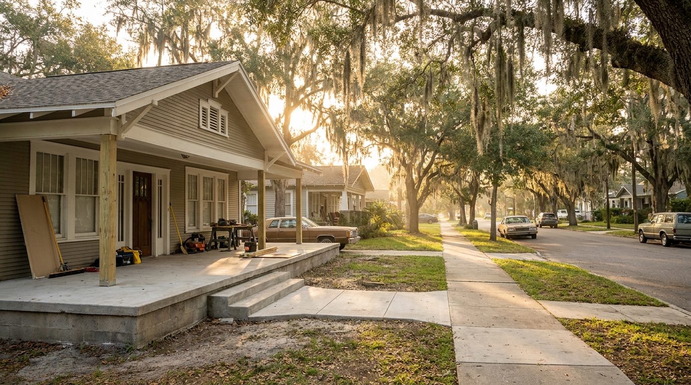 Concrete project in Bartow, Polk County, Florida