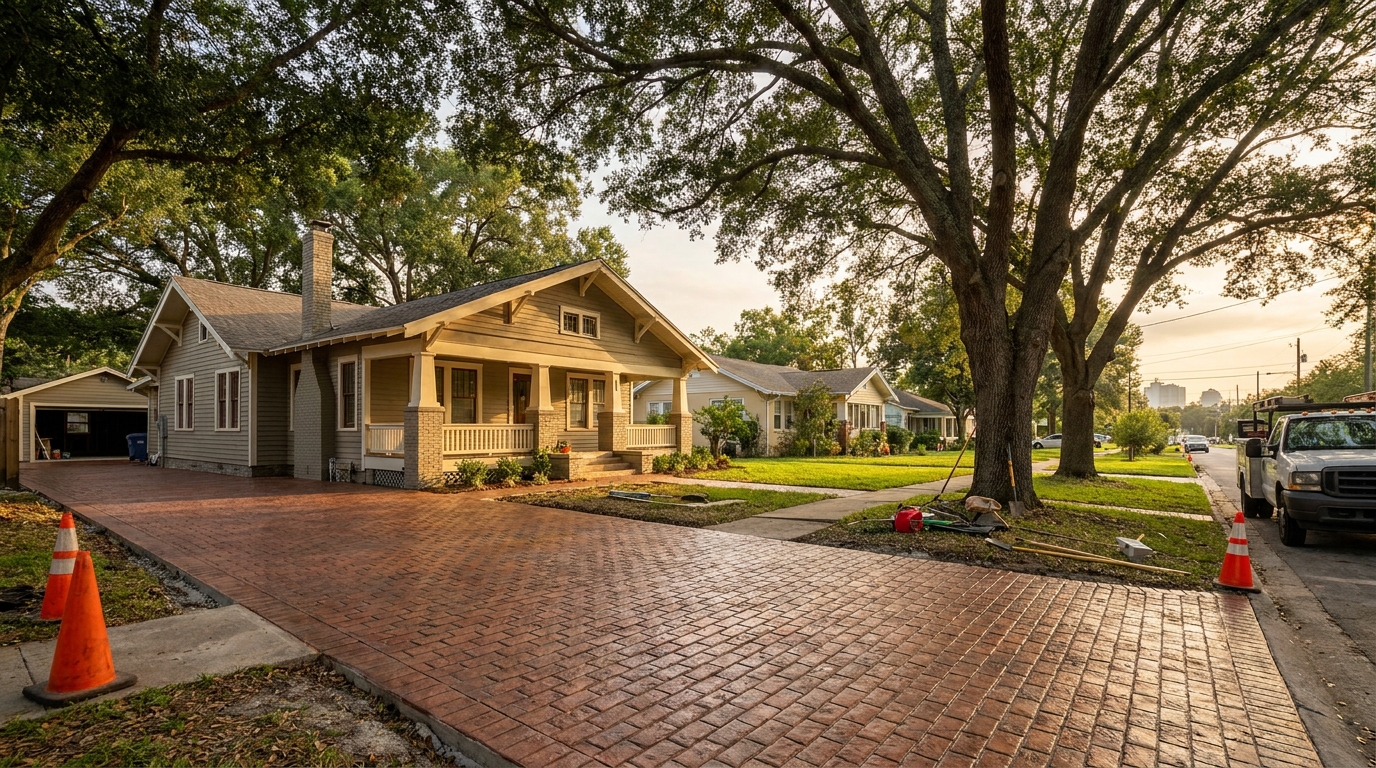 Concrete project in Lakeland, Polk County, Florida