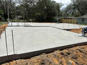 concrete slab foundation in winter haven, florida